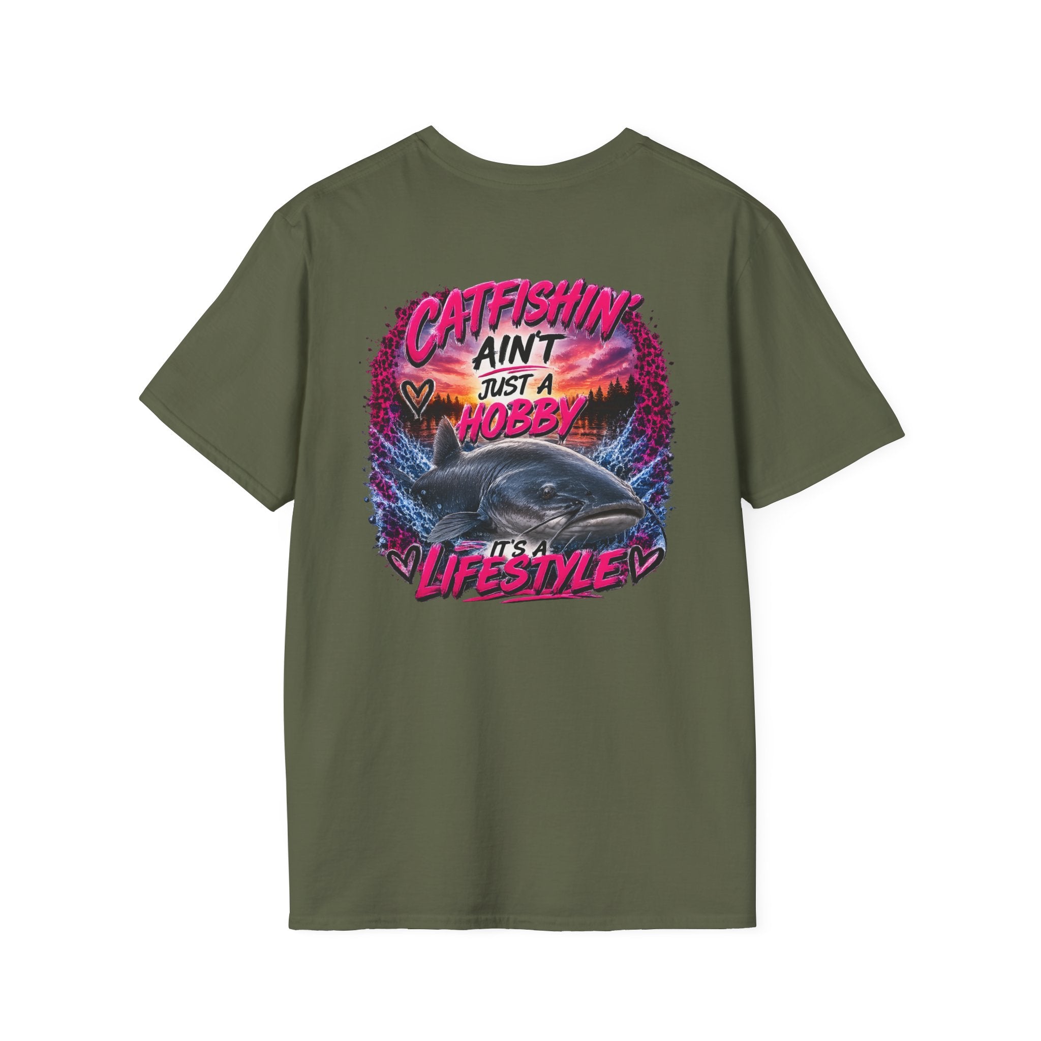 Catfishing Aint Just a Hobby Soft Tee