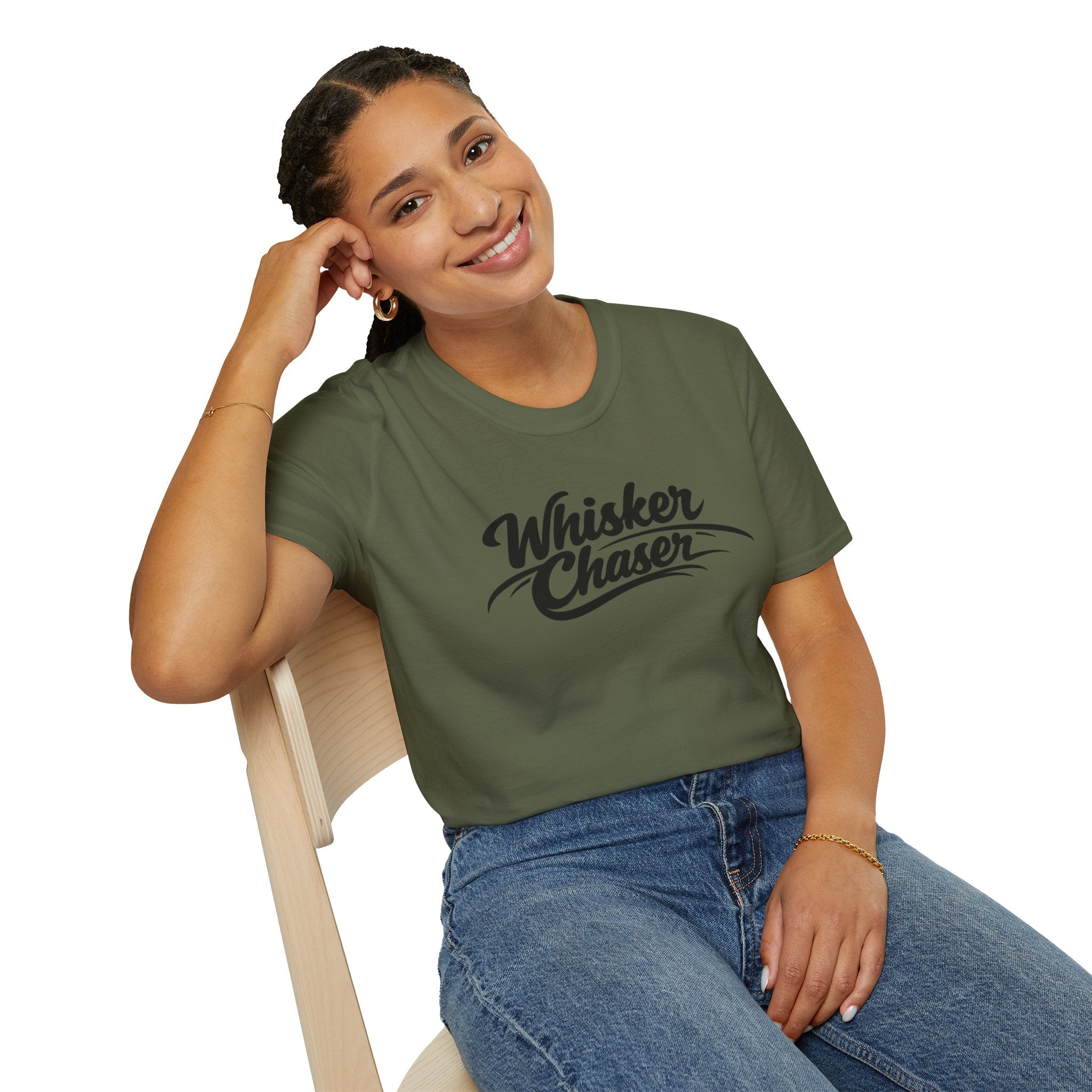 Whisker Chaser Catfishing T-Shirt — Funny Angler Tee