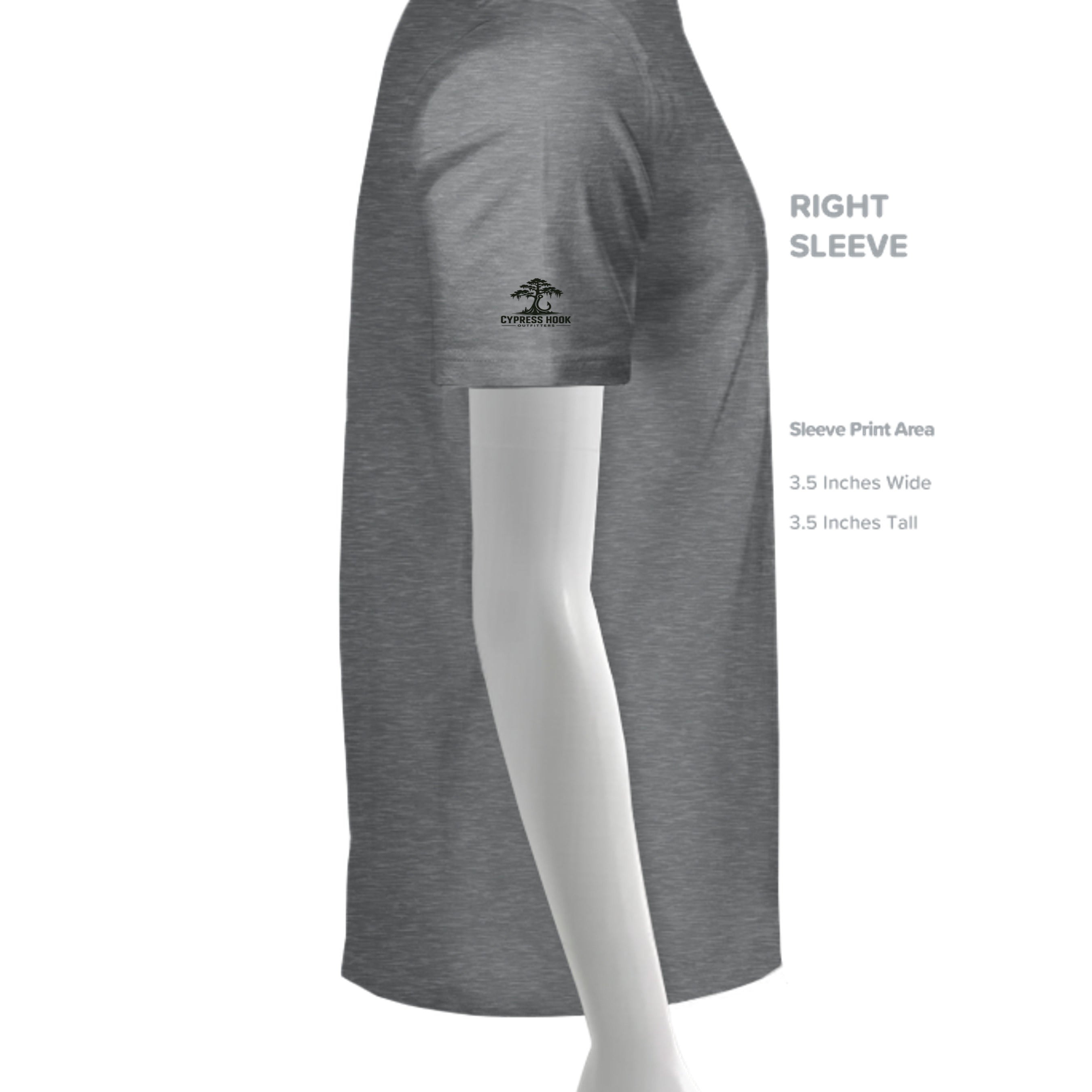 Graphite Heather - 3000 - SLEEVE_RIGHT