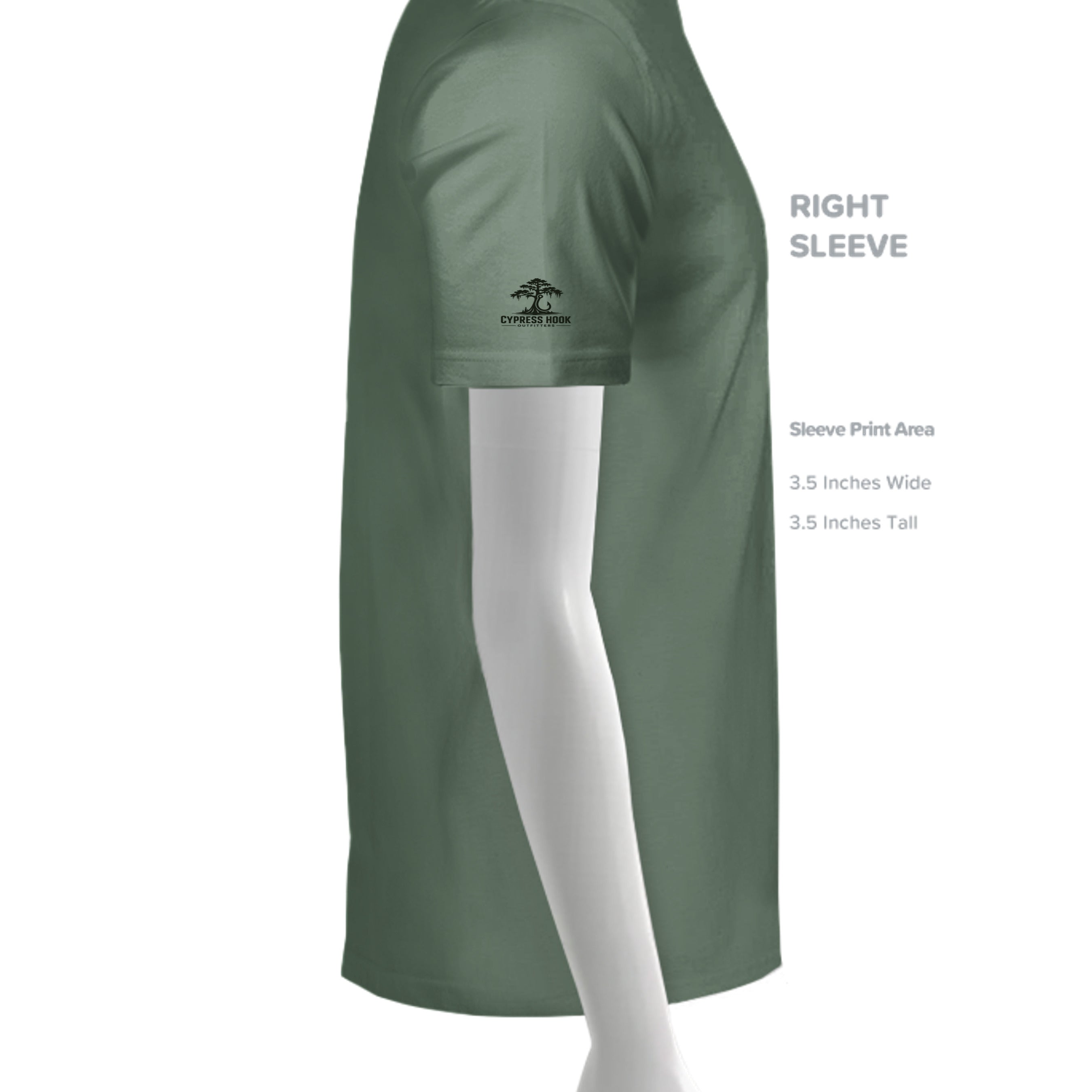 Military Green - 3000 - SLEEVE_RIGHT
