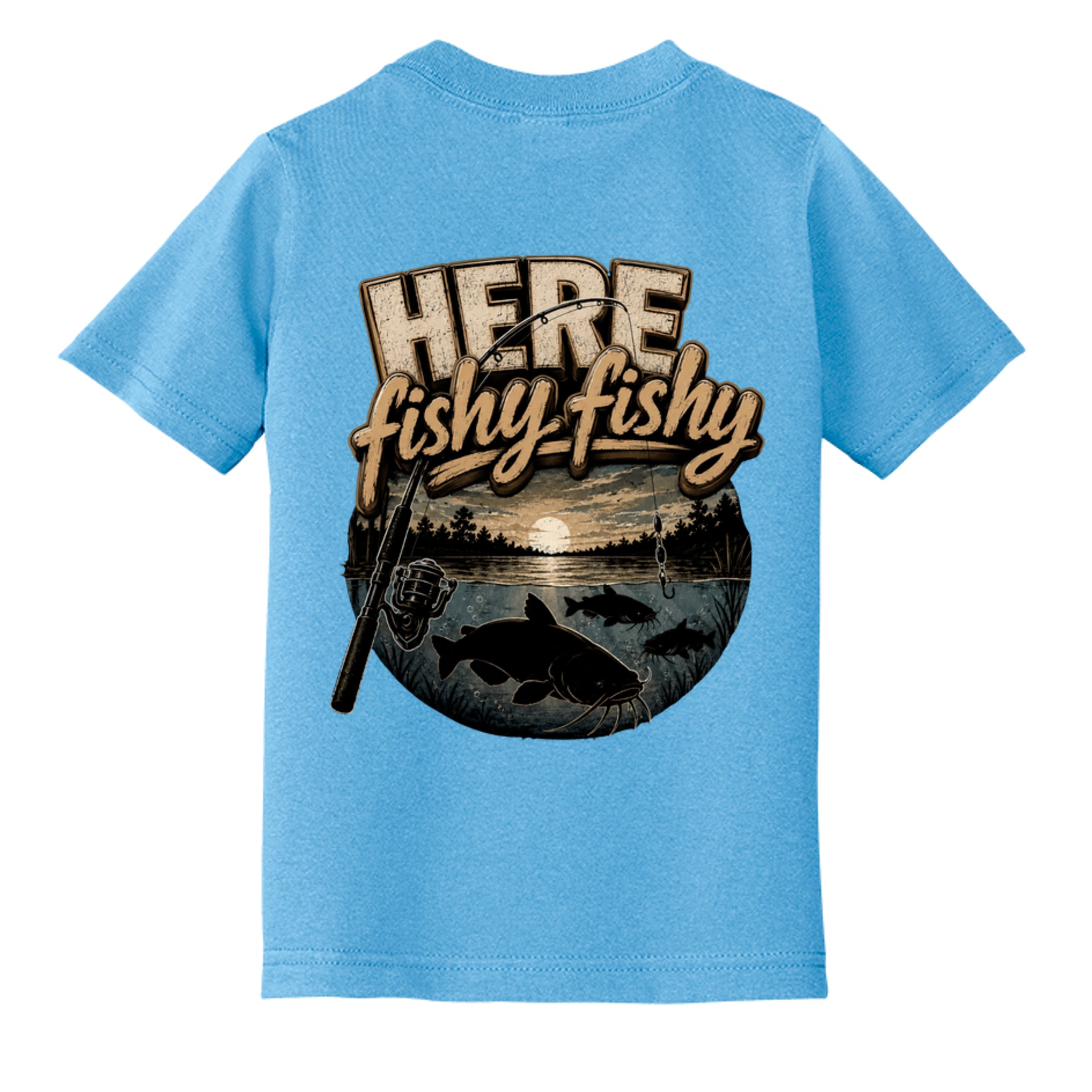 Aquatic Blue - CAR54T - BACK