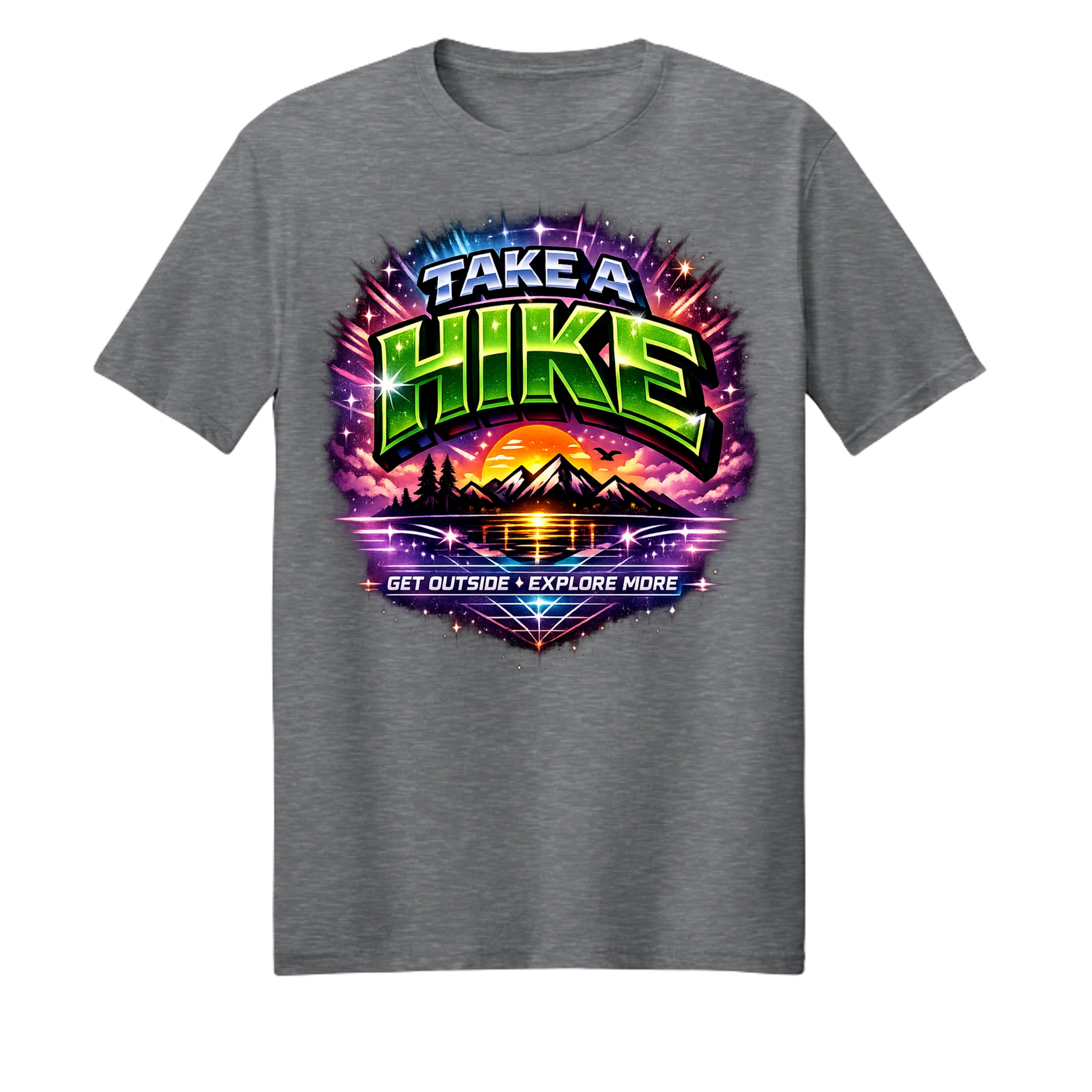 Graphite Heather - 3000 - FRONT