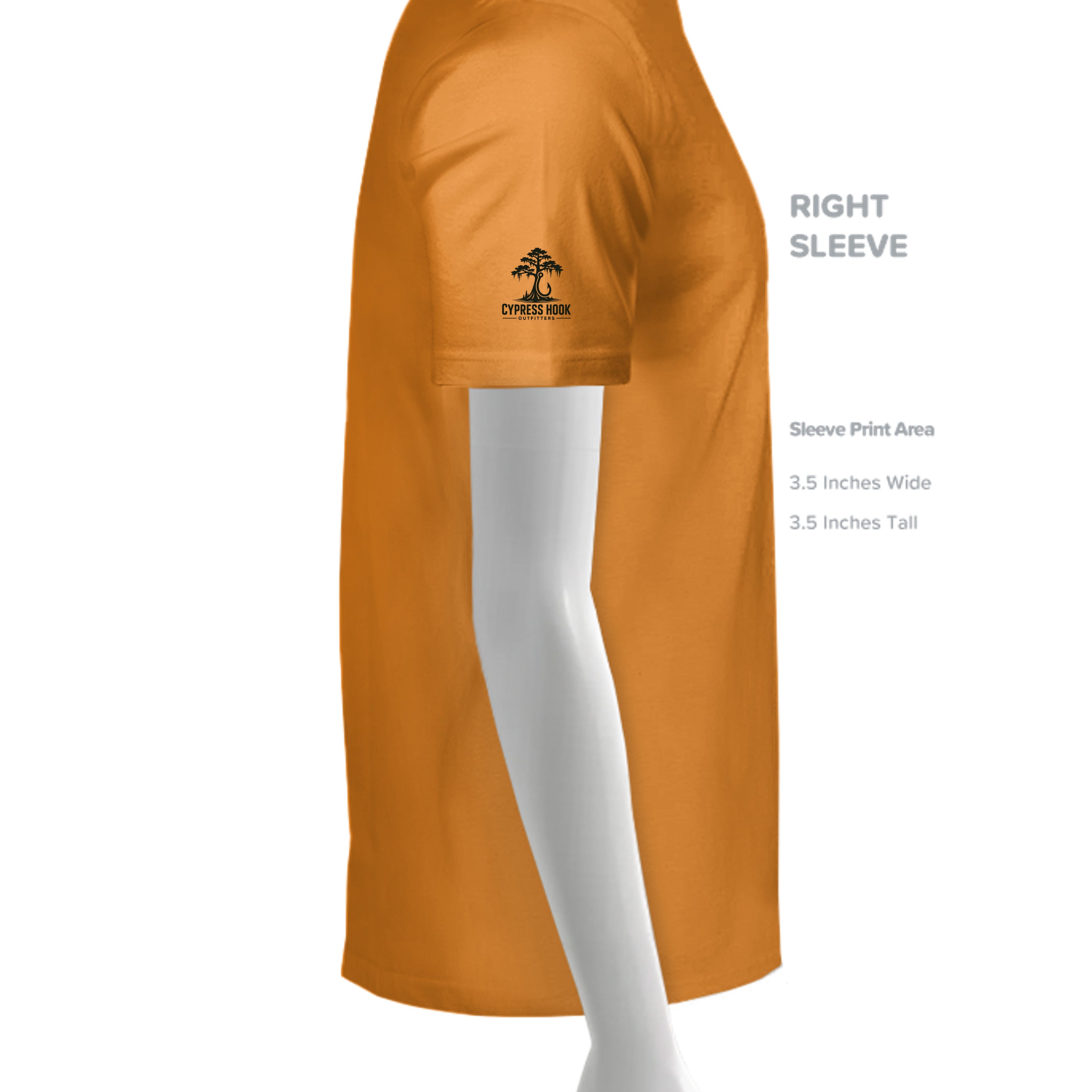 Safety Orange - 3000 - SLEEVE_RIGHT